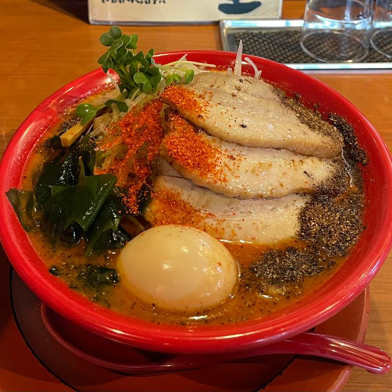 特製海老味噌 辛さ増し10辛プラス 痺れ増し2痺プラス(みそらーめん 満開屋 芝東店 )