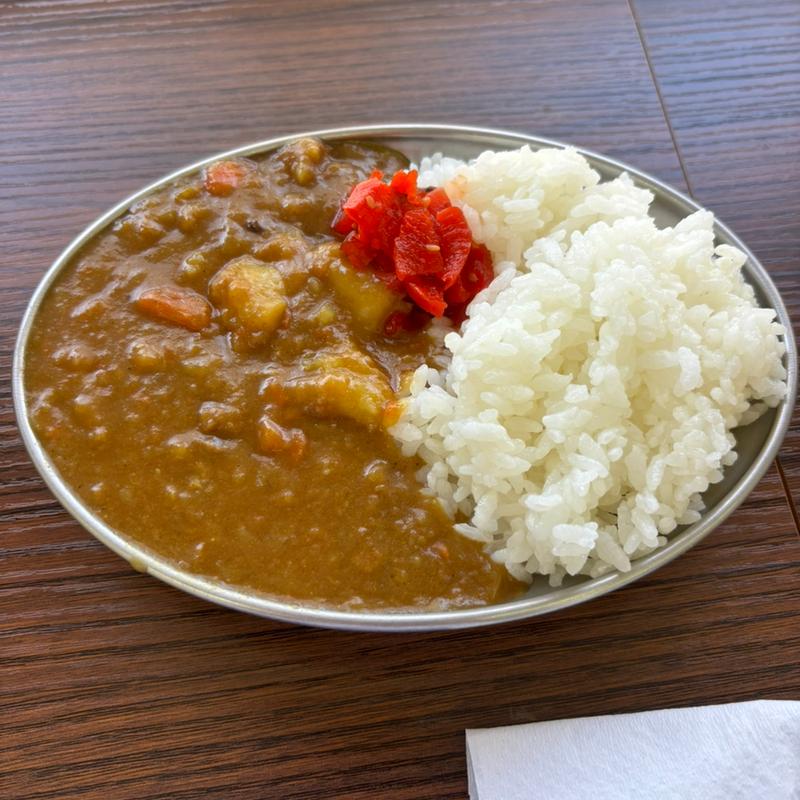 ミニ横須賀カレー(手打ちうどん 駒いち)