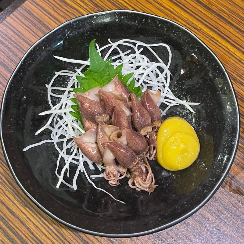 ホタルイカ酢みそ和え(居酒屋 べんてんさん )