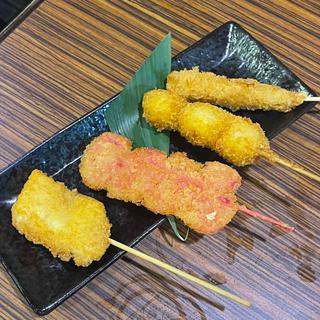 串カツ盛り合わせ(居酒屋 べんてんさん )