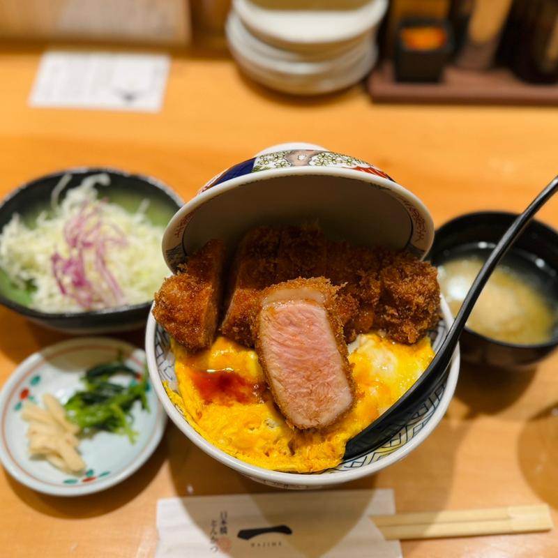 はじめの夢 上 焼きかつ丼(日本橋 とんかつ一 HAJIME)