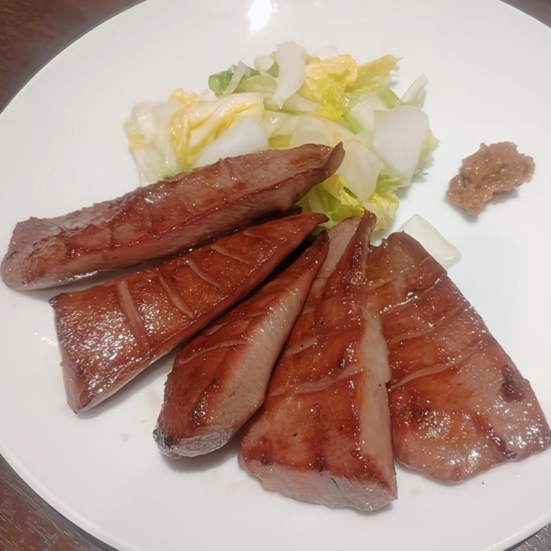 たん焼き5枚(牛たん料理 閣 電力ビル店)