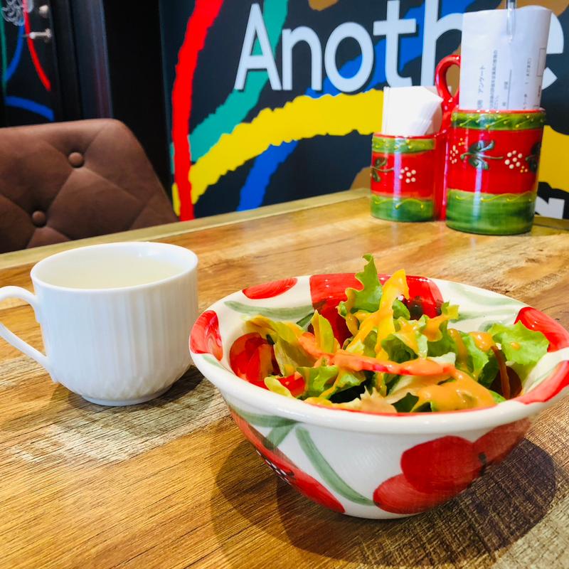 ランチサラダ_パスタランチ(Yokabito(ヨカビト))