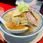 煮卵ラーメン・もやし増し(ラーメン大河 )