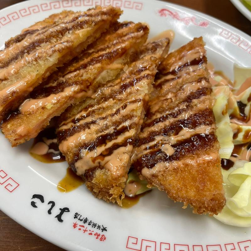 ハムカツ(大阪餃子専門店よしこ 青物横丁店)