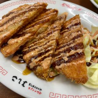 ハムカツ(大阪餃子専門店よしこ 青物横丁店)