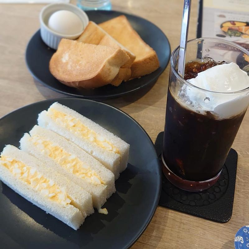 モーニングセット(カフェ三番館プラス 香里ヶ丘店)