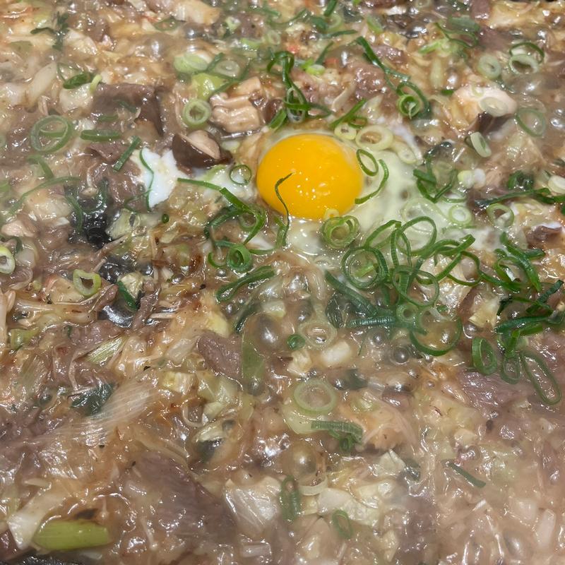 すき焼きもんじゃ(豊洲 千客万来)