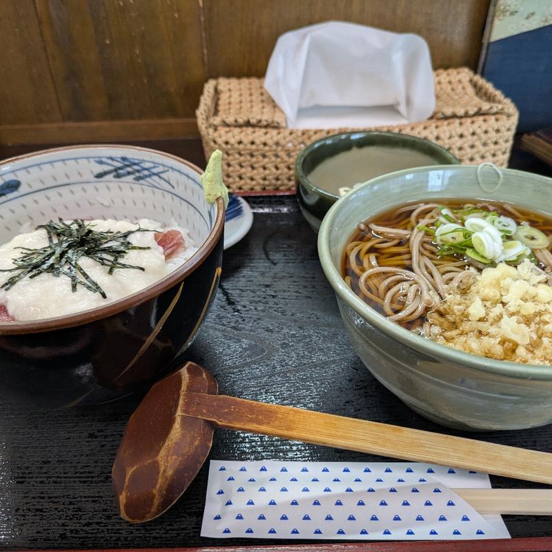 鮪山かけ丼セット(けん太 本荘店 )