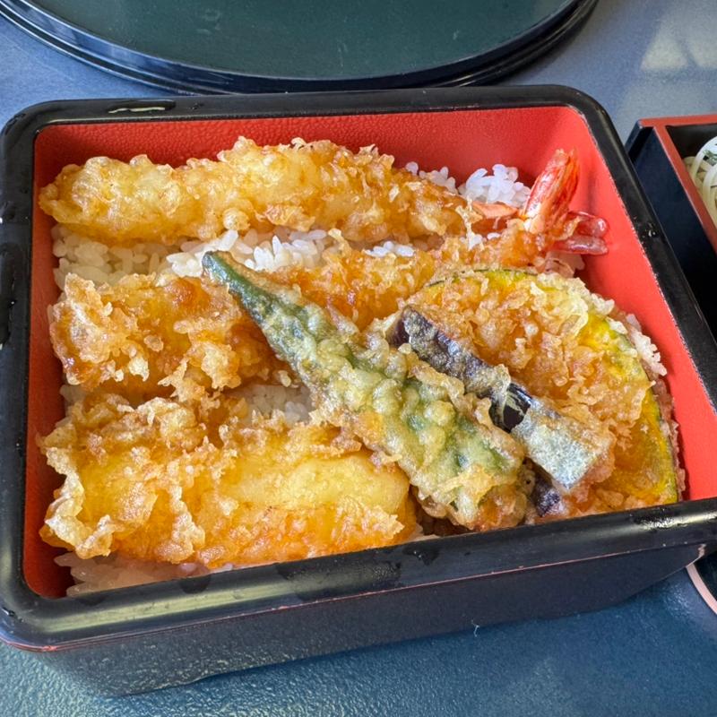 天丼そばセット(箱根の森 おかだ )