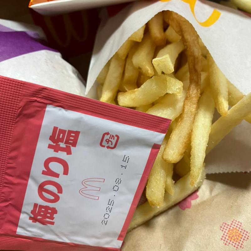 シャカポテ梅のり(マクドナルド 南海難波駅中央口店)