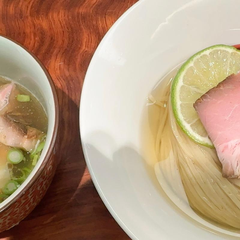特製 昆布水つけ麺 塩(三馬路 東京店)