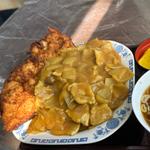 鳥の唐揚げカレーライス2個セット(中華料理 タカノ)
