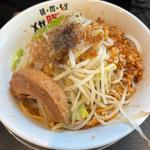 汁なし麺普通　野菜普通　油普通