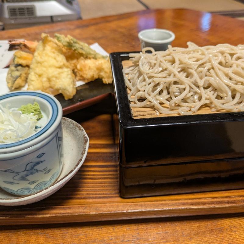 天付もりそば大盛り(手打ちそば さぶん )