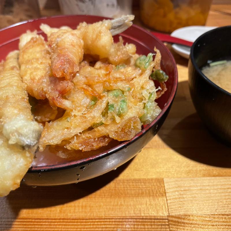 天丼(揚げたて天ぷらマルニ 大阪鶴見区)