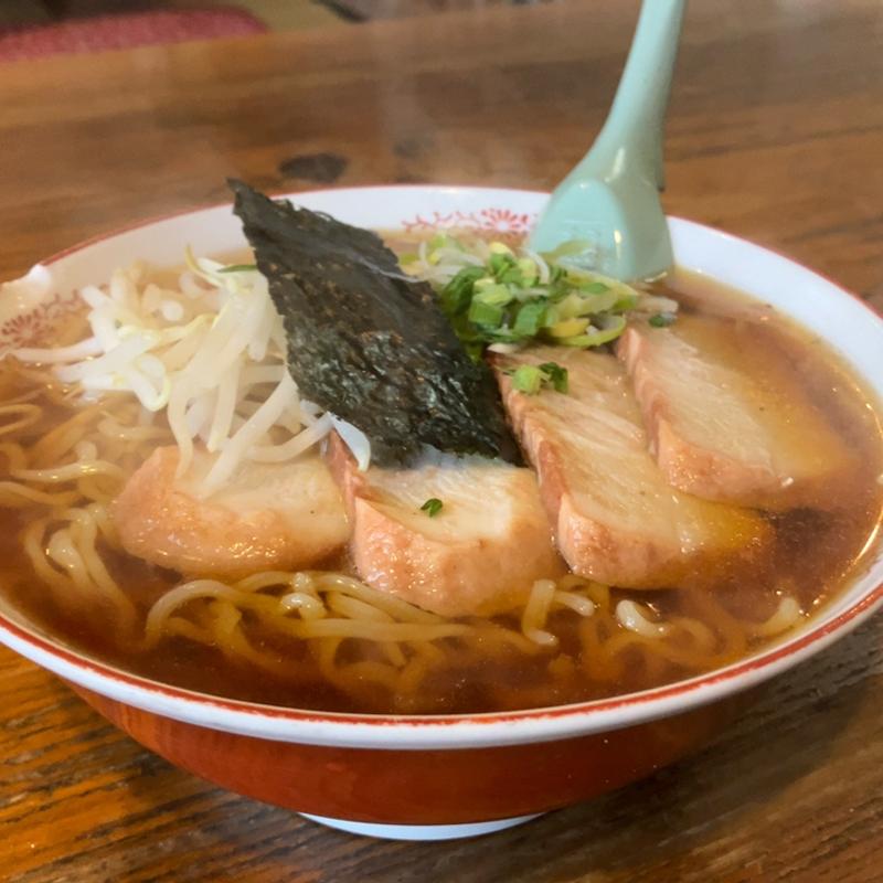 チャーシュー麺(お食事処 ぼんち)