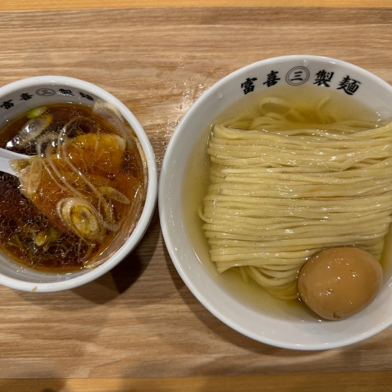 鰹昆布水のどごし麺　冷スープ(富喜製麺研究所 大阪 深井店)