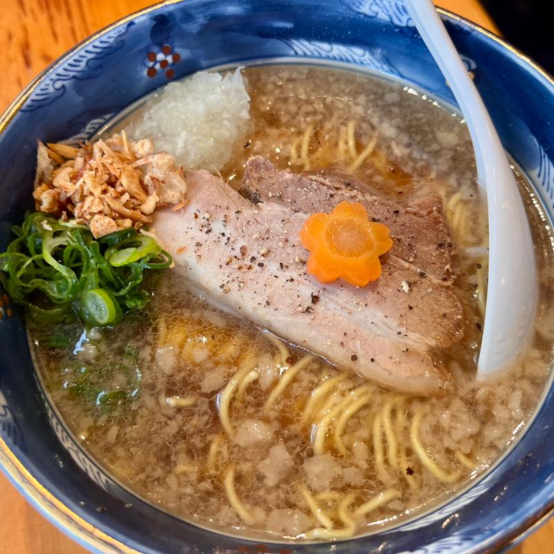 背脂焦がし醤油そば(なかご)