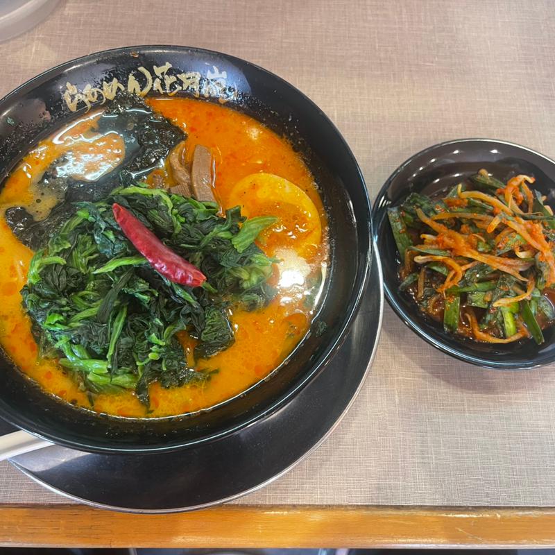 ばり辛ラーメン味噌味(らあめん花月嵐 坂戸わかば店)