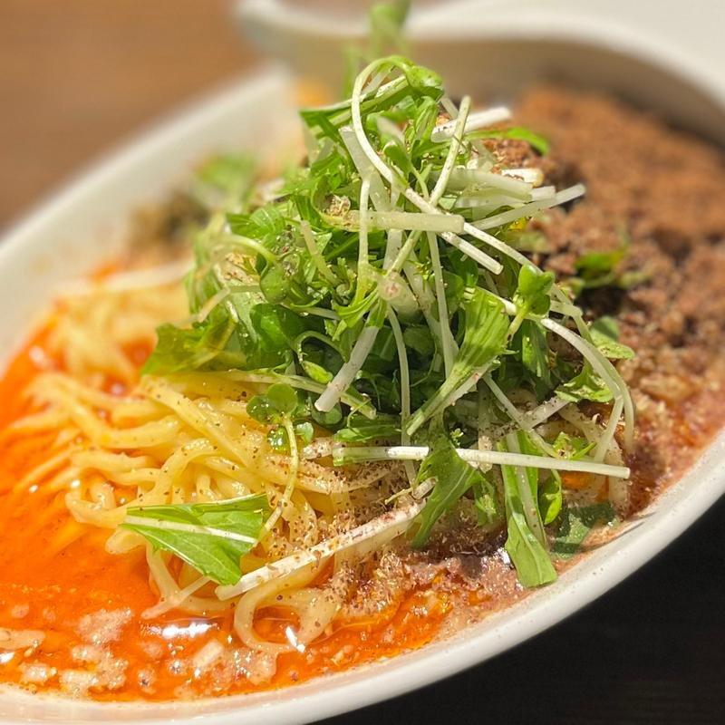 つゆなし担担麺(四川担担麺 阿吽 湯島 （シセンタンタンメン アウン ユシマ）)
