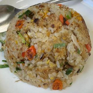 半炒飯ラーメン