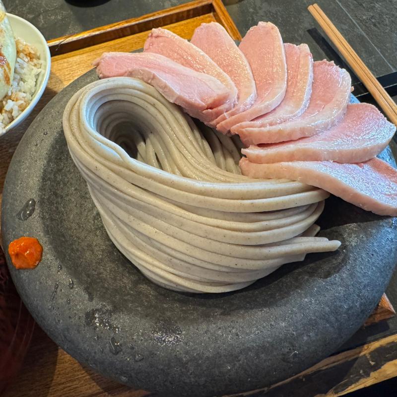 塩鴨のつけSOBA(BASO 表参道)