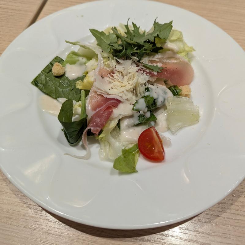 生ハムシーザーサラダ(ハーフ)(デニーズ 池袋明治通り店 （Denny's）)