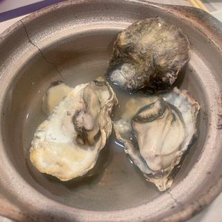 牡蠣蒸し(石亭)