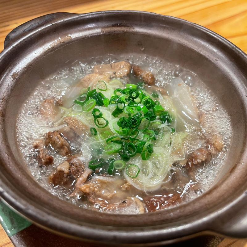 牛すじ塩煮込み(越後 尊美～たかみ～)