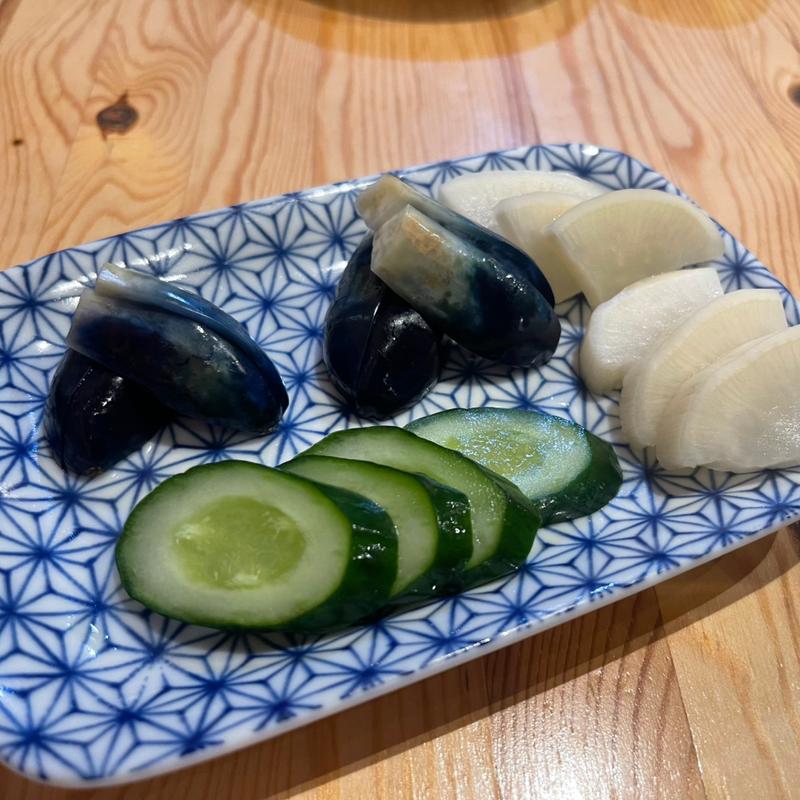 漬け盛り2種(大衆酒場 魚八)