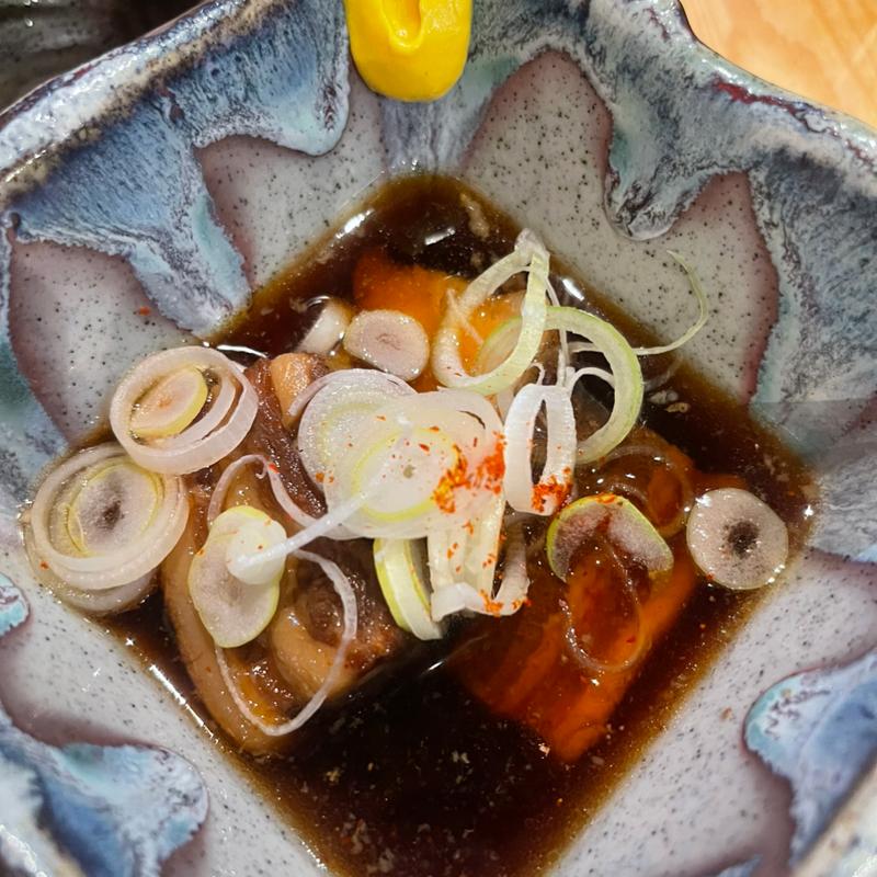 能登豚の角煮(大衆酒場 魚八)