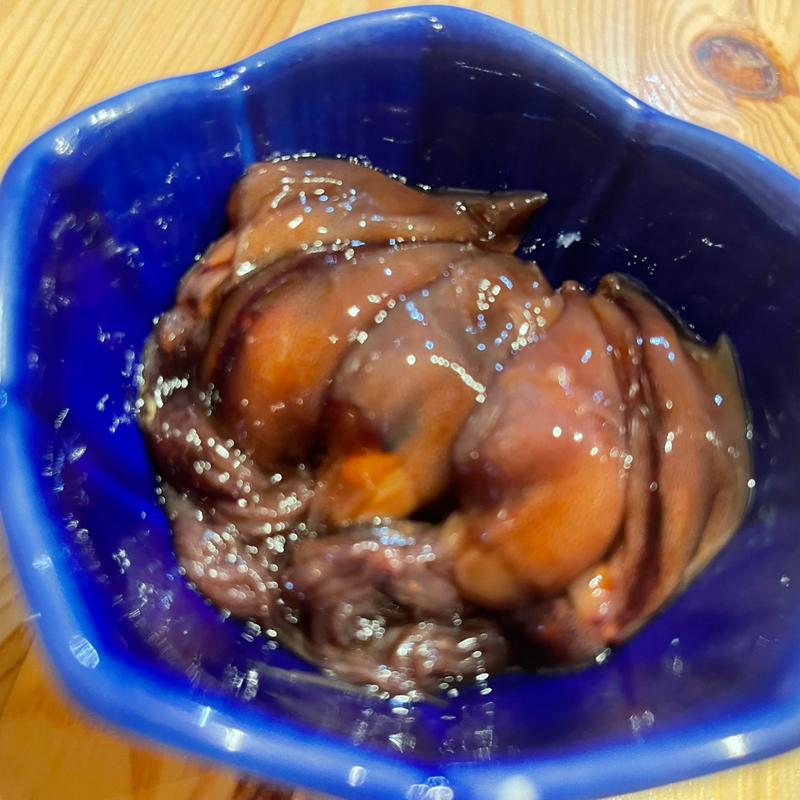 ホタルイカ沖漬け(大衆酒場 魚八)