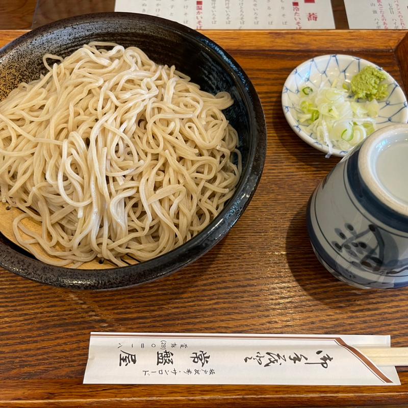 もりそば大盛り(常盤屋)