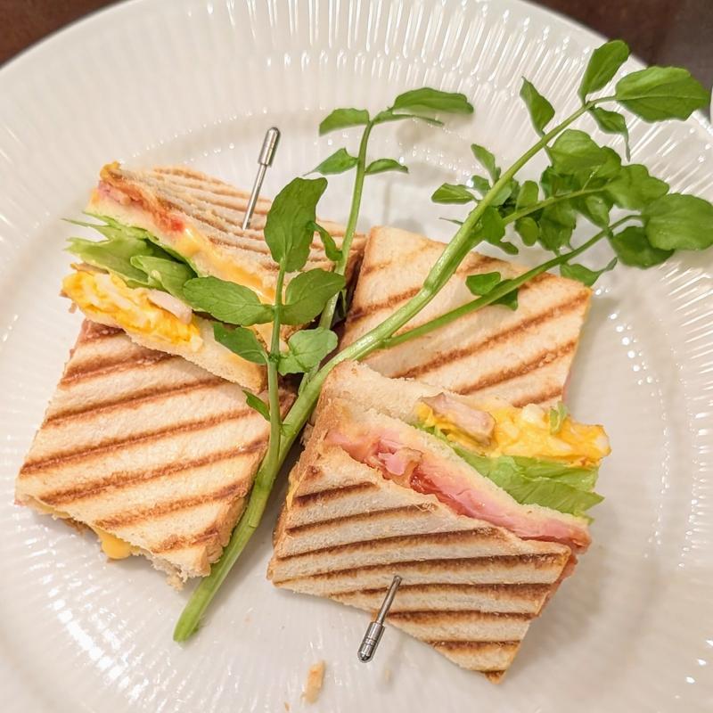 ホットサンド(椿屋珈琲 新宿茶寮)
