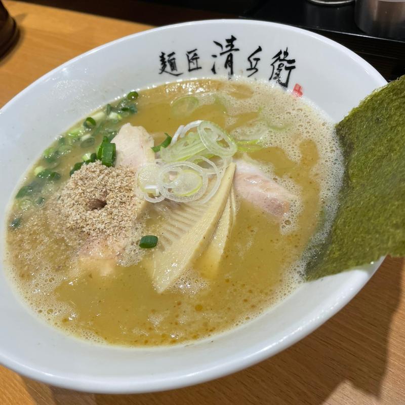 濃厚とりそば(麺匠 清兵衛)