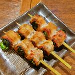 菜の花の肉巻き串(のげちゃん)