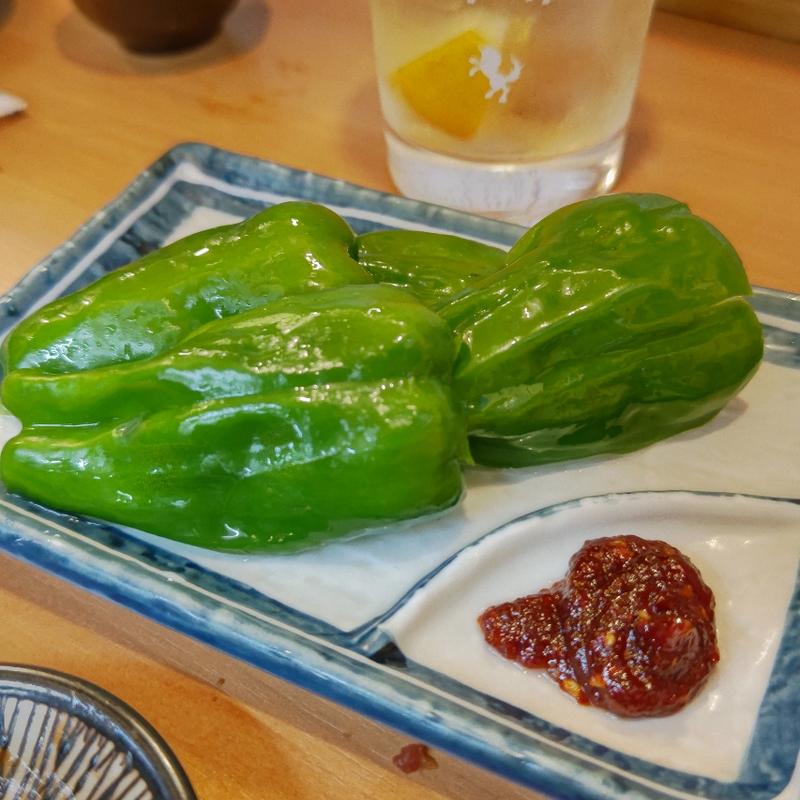 パリパリピーマン(大衆酒場 五の五 ぴおシティ桜木町店)