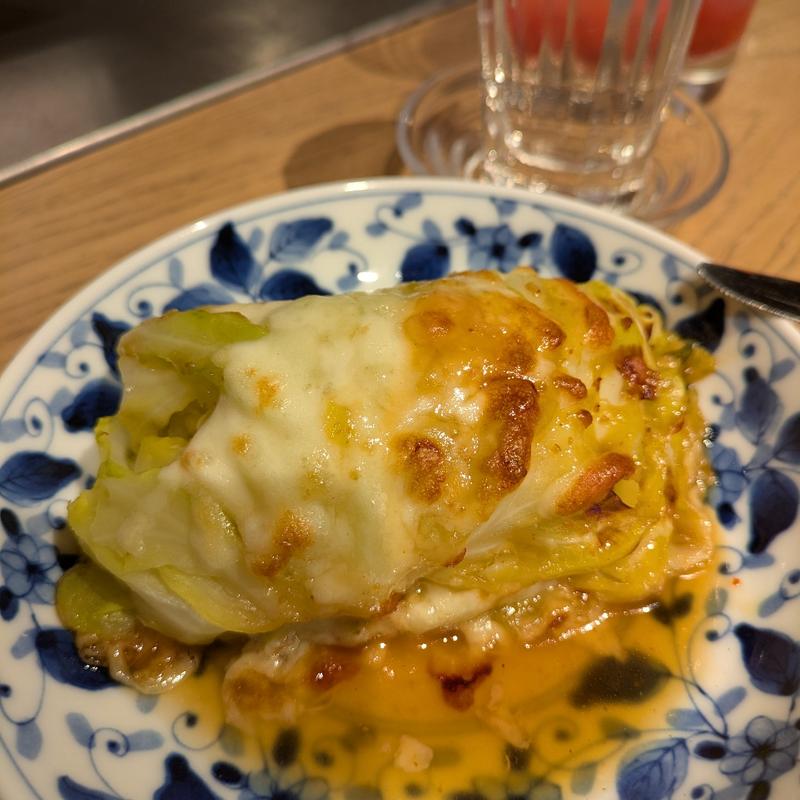 春キャベツつくね(酒場ジャロウ)