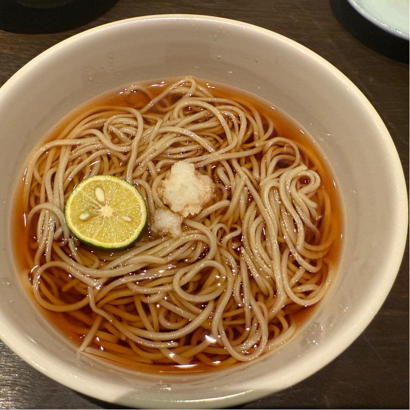 冷やしかけ蕎麦(蕎麦きょうじや)