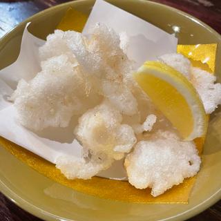 生タコの唐揚げ