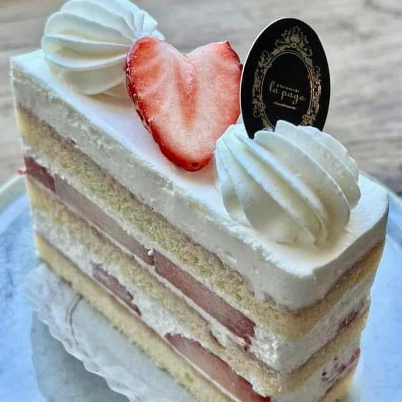 苺のショートケーキ(patisserie la page（パティスリー ラパージュ）)