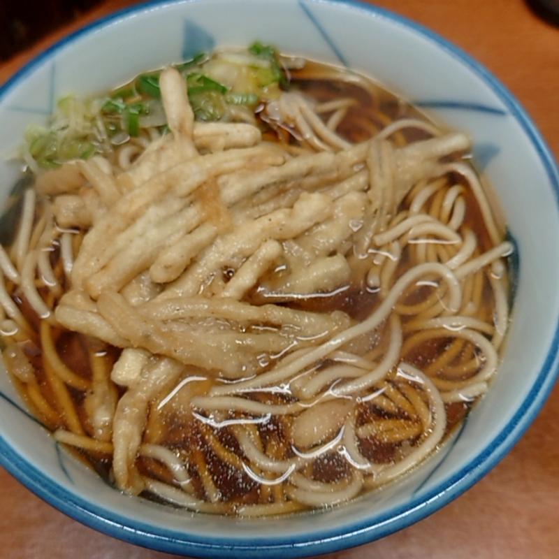 ごぼう天そば(うさぎや)