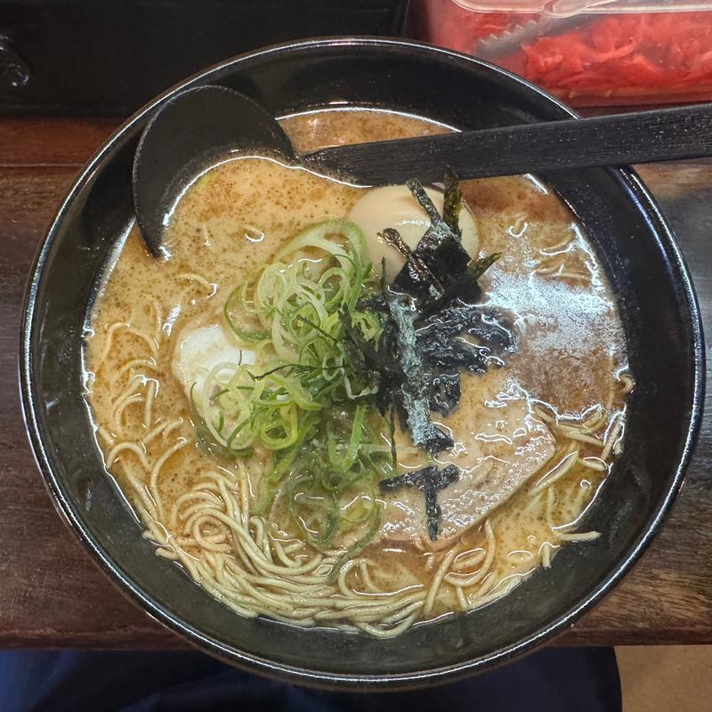 魚介とんこつらーめん(あすの澪)