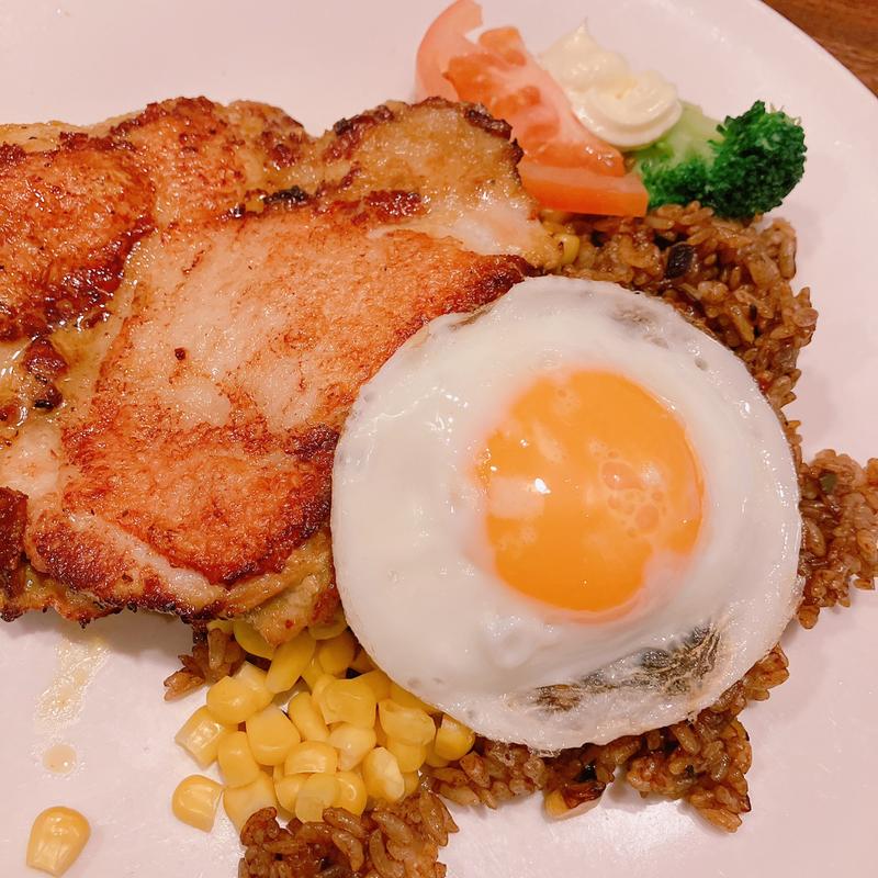 タンドリーチキン&メキシカンピラフ(ジョナサン 中野坂上店)