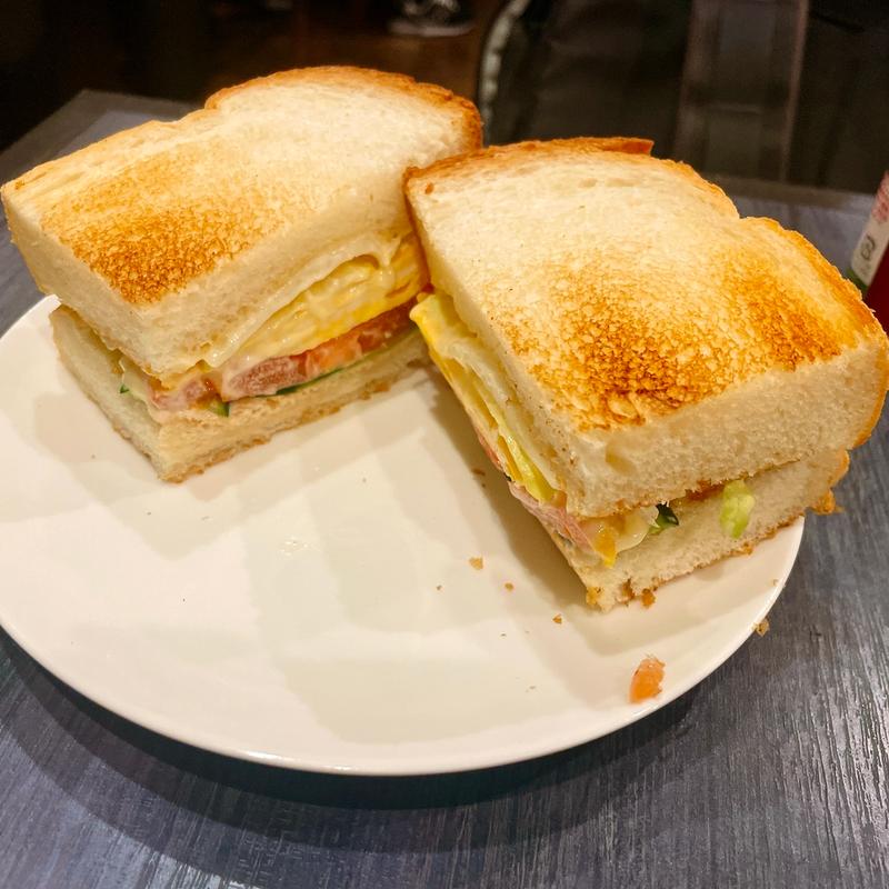 ホットミックスサンド(前田珈琲 本店 （マエダコーヒー）)