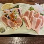 鳥刺し2種盛り(八幸 すずらん通り店 )