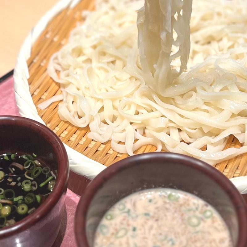 二色もりうどん(うどん家 八重桜)