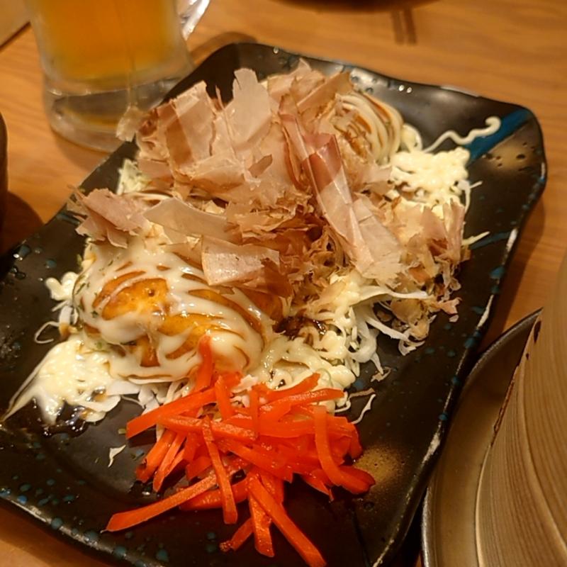 ジャンボたこ焼き(大衆酒場かど升)