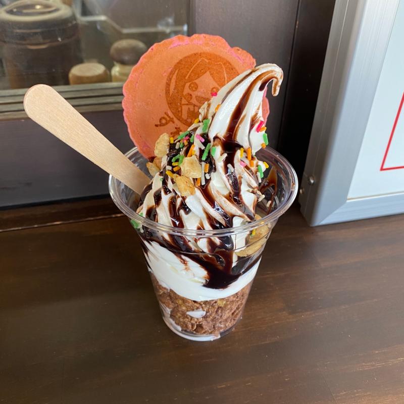 チョコサンデー(らぁめんカフェ風楽っと)